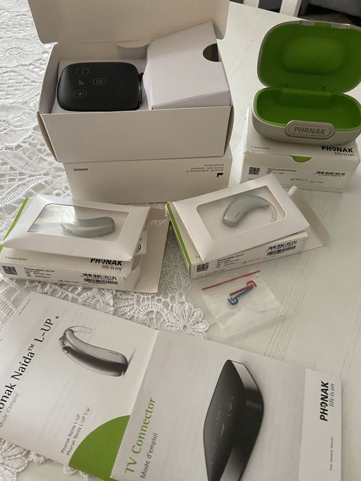 Aparat auditiv Phonak Naida L30-UP( silver gray)noi sigilate