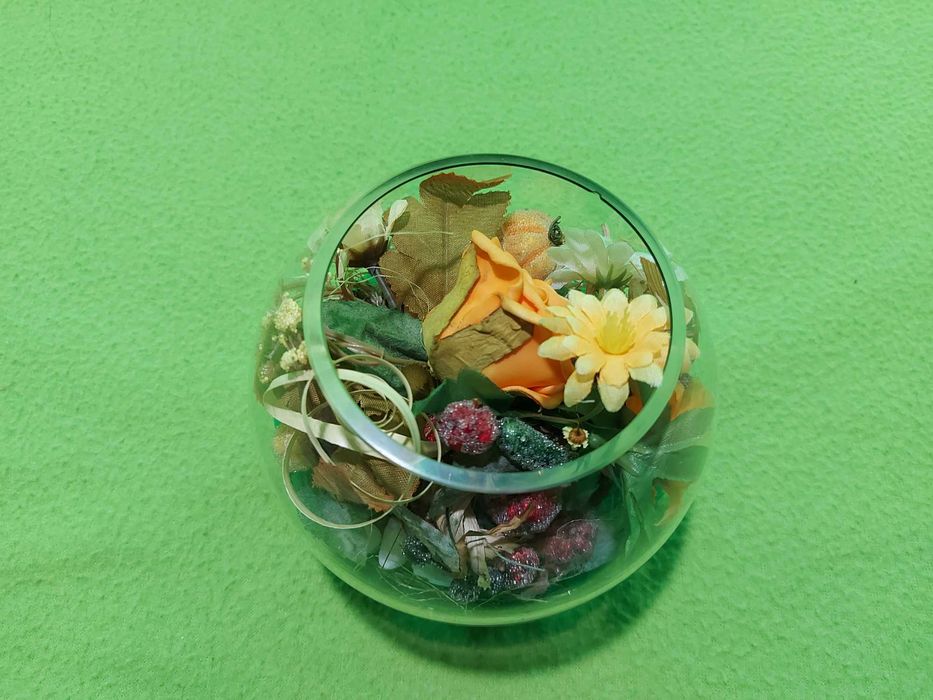 Bol cu flori - DECOR