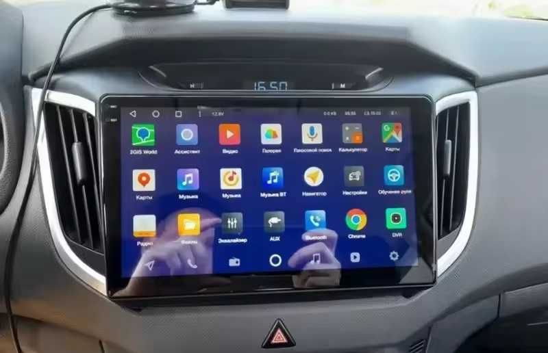 Мултимедия 10″ Android 14 за HYUNDAI IX25 CRETA I CARPLAY навигация RDS DSP GPS