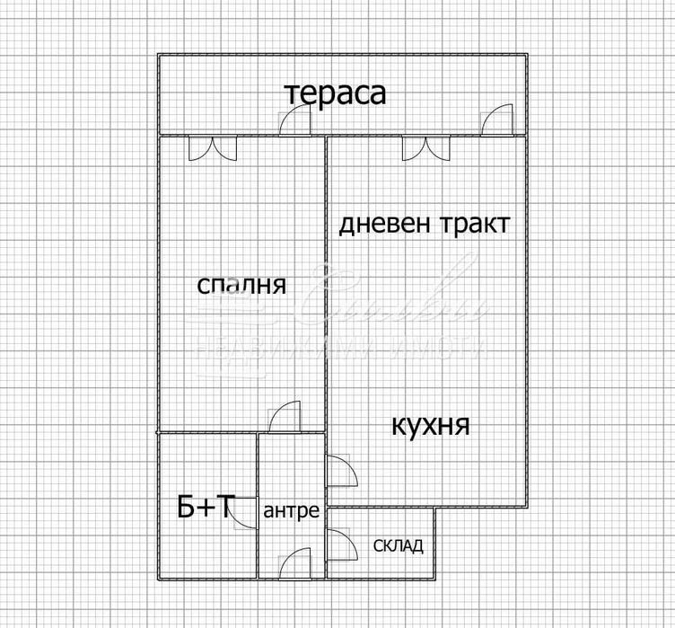 Двустаен апартамент НОВО строителство - кв.Пазара