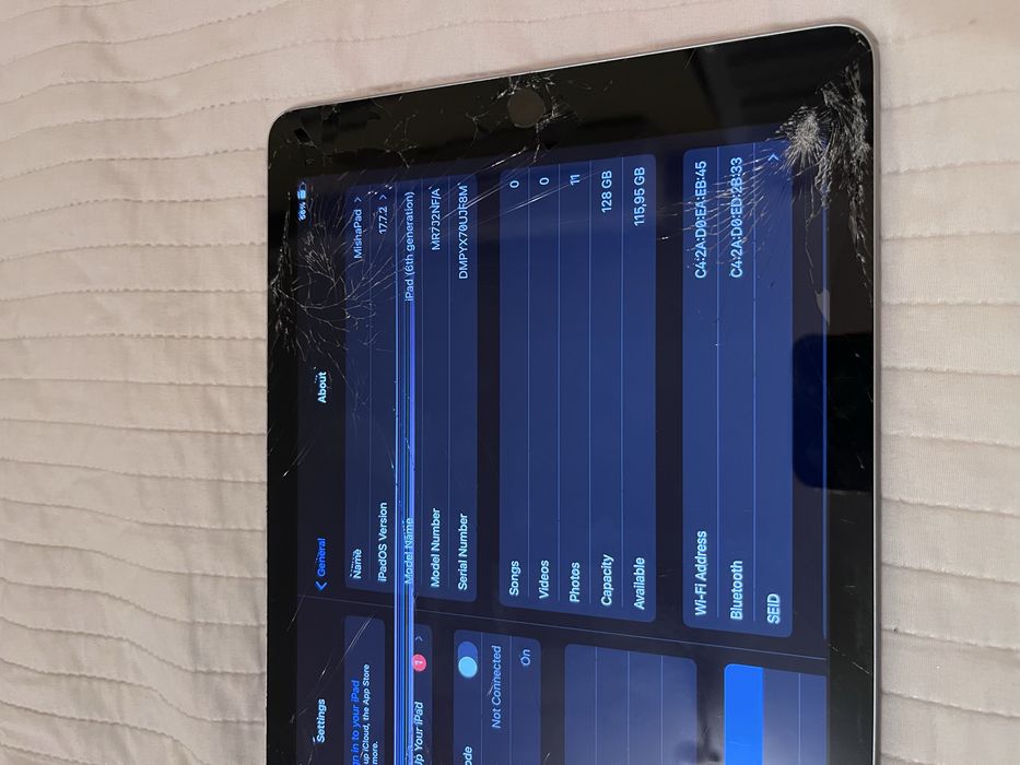 iPad 6gen 128 GB 90% BH