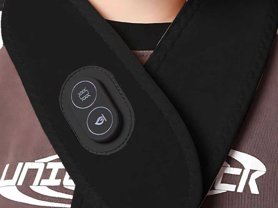 Масажна лента за врата (глава), облекчаване, масажор за затопляне