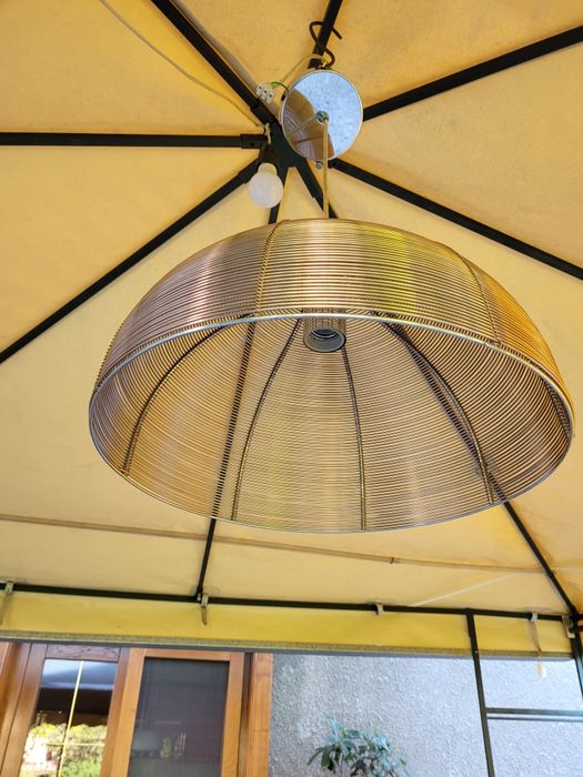 Lustra metalică/ corp iluminat