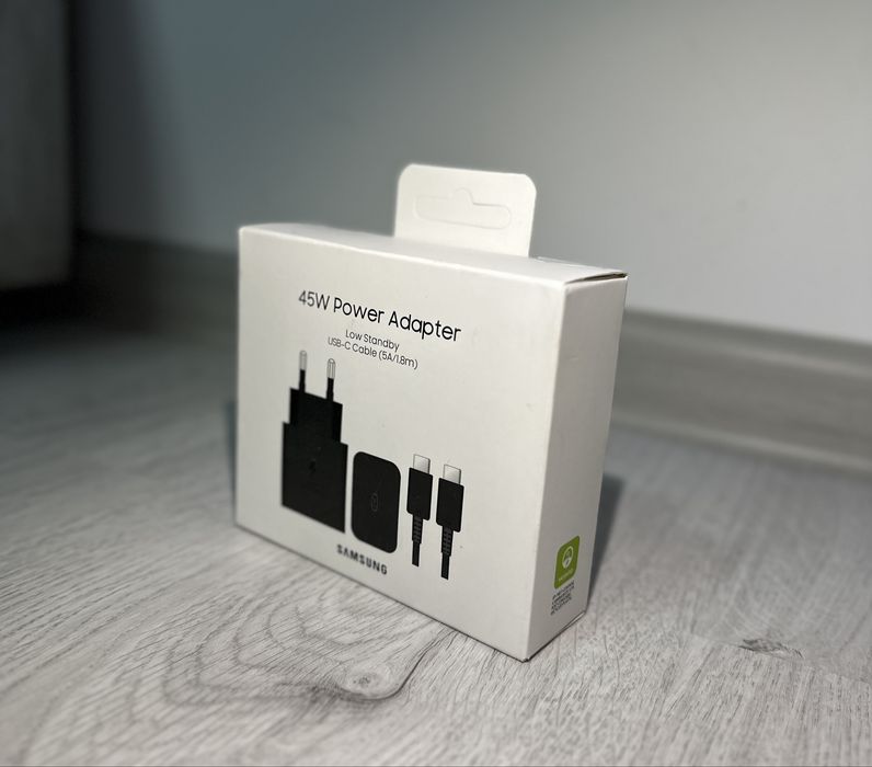 Incarcator Samsung 45W Super Fast Charging + Cablu Typc C-Type C 1.8m