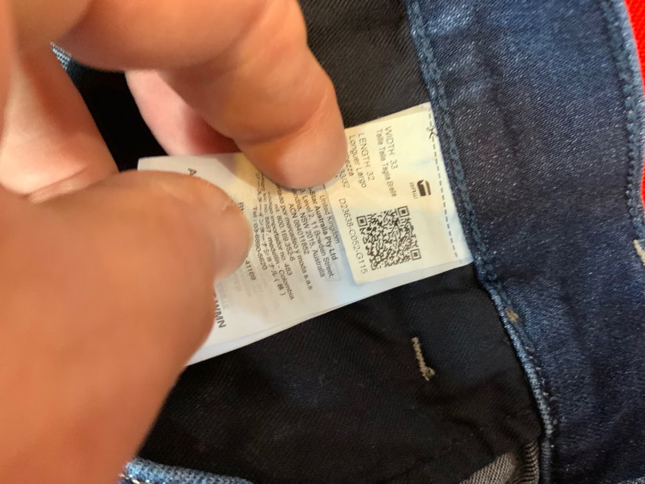 G-star-оригинални дамски дънки 33 размер