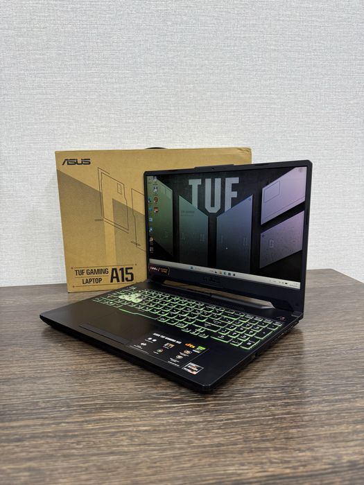 14-Го Поколения Asus Tuf Gaming Ryzen-5 16-Гб DDR5 RTX3050 DDR6 Идеал!