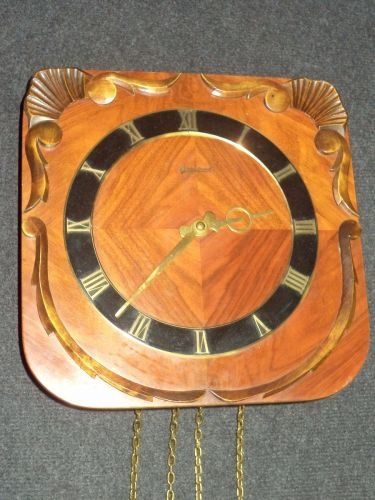 Ceas de perete,pendul antic cu 2 greutati Westerstrand cu batai la ore