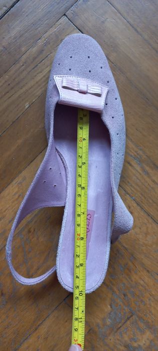 Pantofi roz nr. 39 piele întoarsă