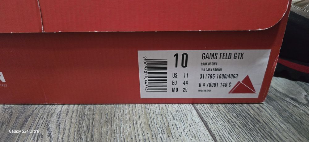 La Sportiva Aequilibrium speed GTX 45.5 номер.