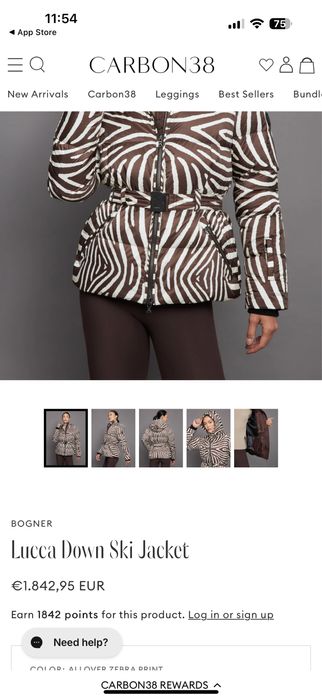 Ски яке с гъши пух BOGNER