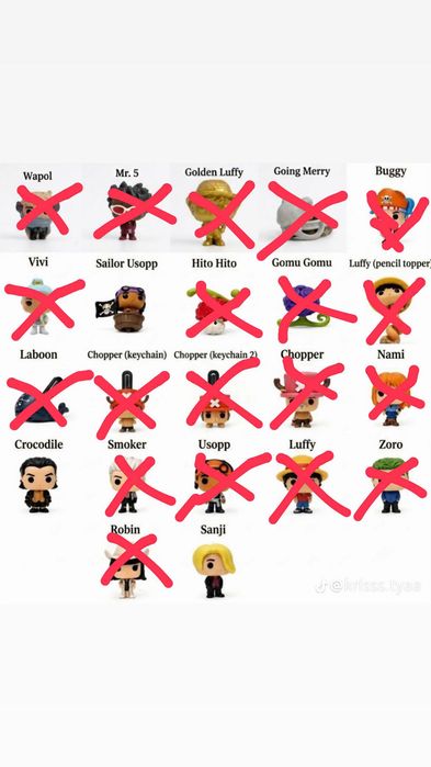 One piece kinder joy