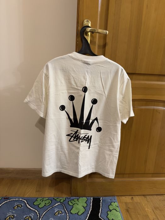 Футболка Stussy Crown (Белая)