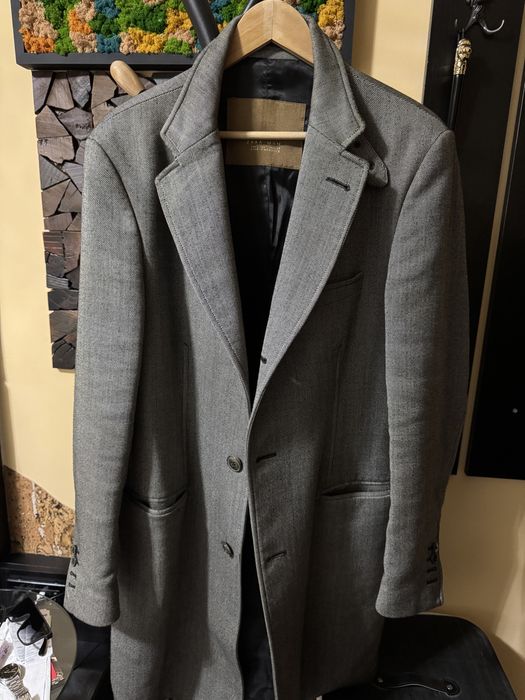 Palton ZARA Premium | Linie Luxury | L | Gri