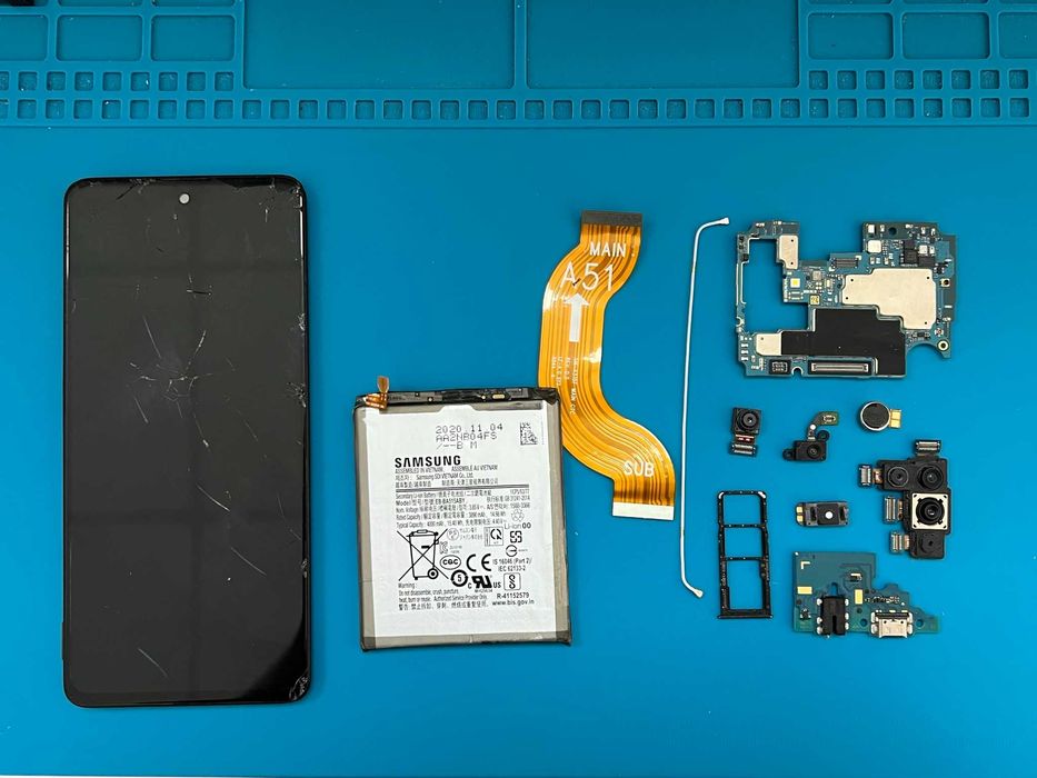 Samsung Galaxy A51 на части