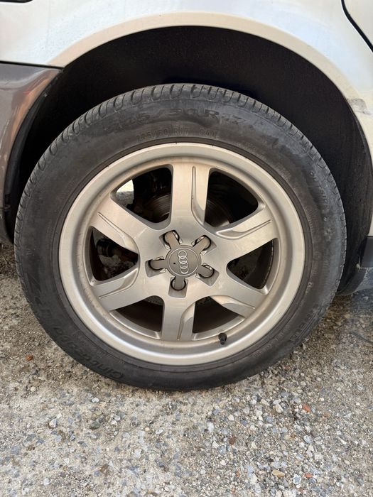 Джанти 17 5х112 ет28 от ауди с гуми 225/50/17