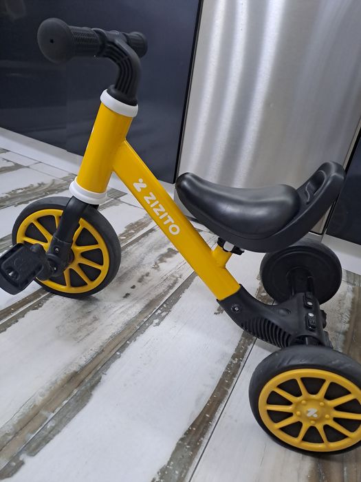 Детски велосипед 3 в 1 ZIZITO, Remo, Жълт