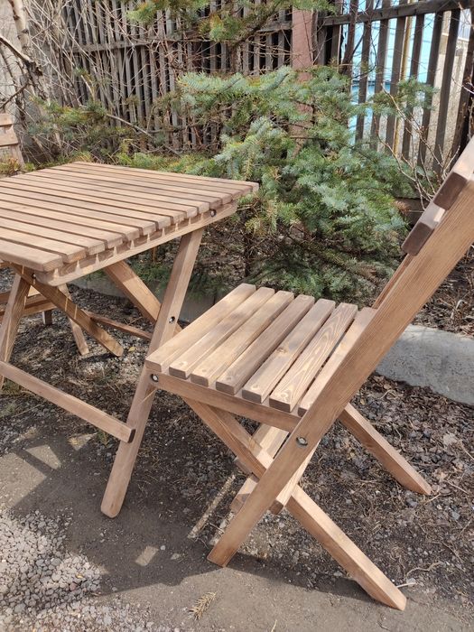 Деревянная складная мебель