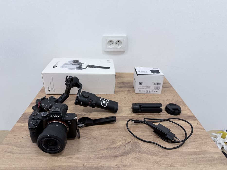 Soni A7 iii камера + viltrox 28mm + DJI RS 3 Mini
