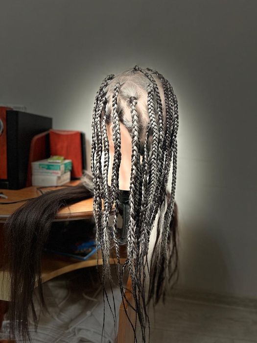 Codițe afro box braid