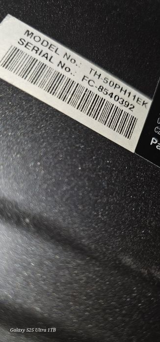 Monitor Cu Plasma model TH-50PH11EK 140cm