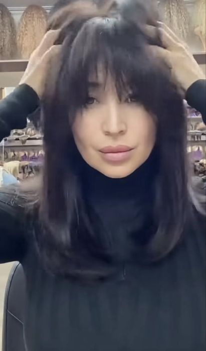 Парик из натуральных волос удлененный каскад