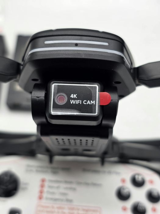 Super pret! Dronă 4K Pliabilă cu Motor Brushless + 2 Baterii +  Telecomandă + Geantă, pentru copii, adulti, SIGILATA