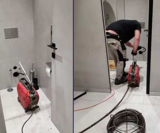 Прочистка канализации Устранение засоров труб септика Сантехник