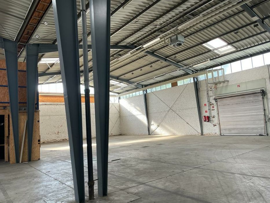 Structura hala metalică garaj service auto transport montaj