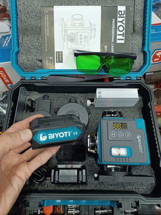 Лазерный уровень 360° 4D урвин lazer urvin