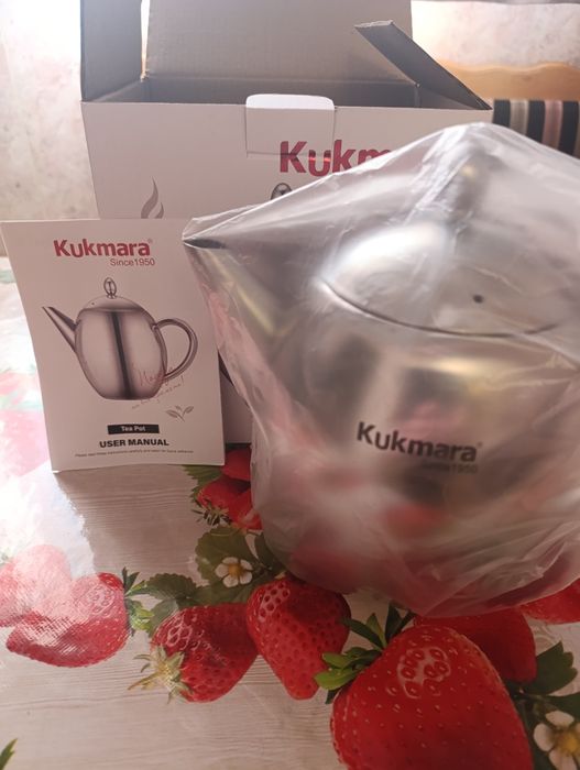 Новый заварочный чайник Kukmara 1.75 литра