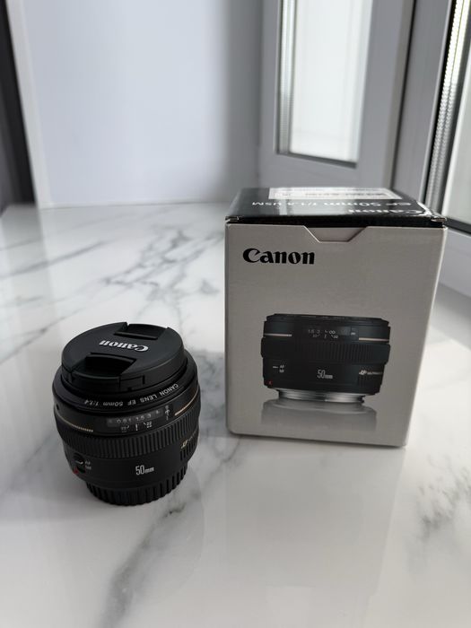 Объектив canon 50mm 1.4 EF