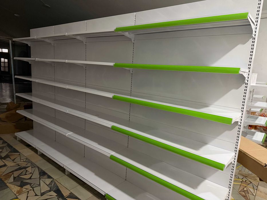 Oziq-ovqat do'kon uchun stellajlar | Стеллажи для продуктовый магазина