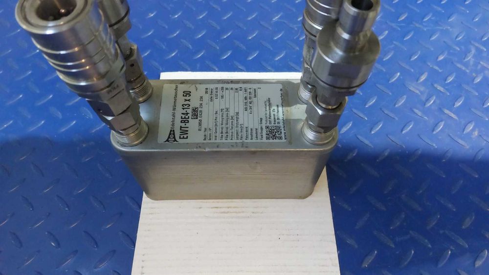 Schimbător de căldură cu plăci inox sisteme de racire EWT-BE4-13 X 50