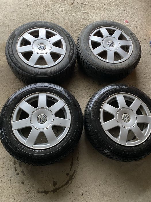Vand jante vw 15 cauciucuri iarna 195 65 15 aliaj 5x112 anvelope