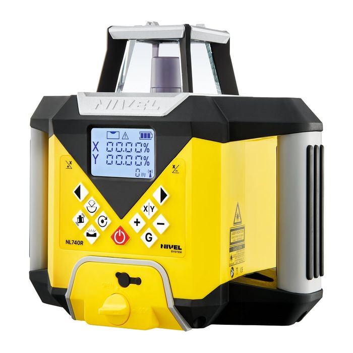 Laser rotativ Nivel System NL740R Digital, fascicul rosu