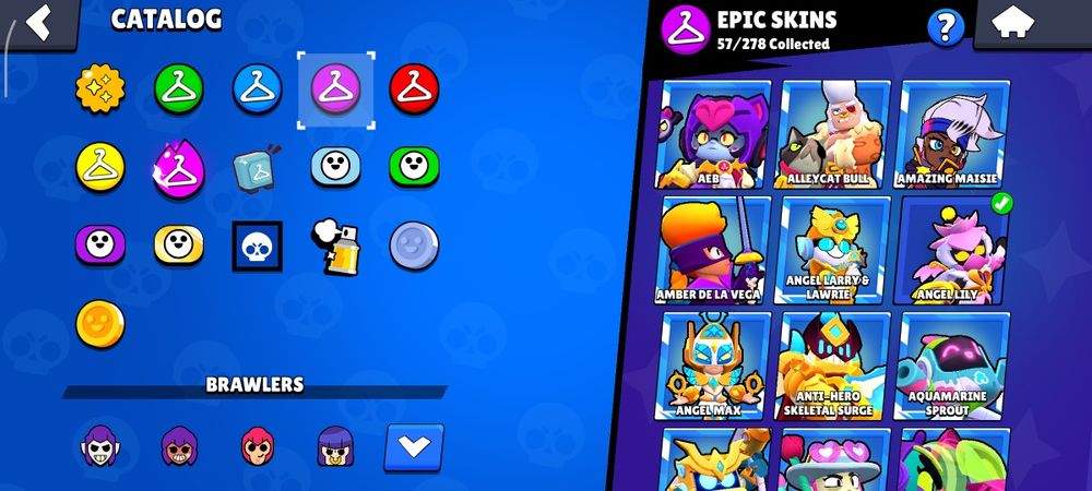 Аккаунт Brawl Stars 56к кубков+