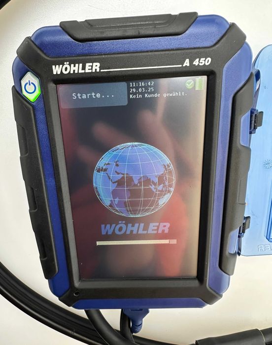 Wohler A 450 L - Газ анализатор за димни газове като нов!