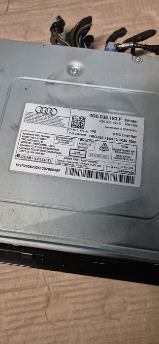 Cd player radio CD audi a6 c7 2014