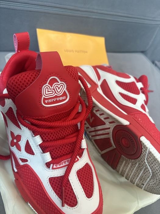 Luis Vuitton LV skates rosu marimea 41