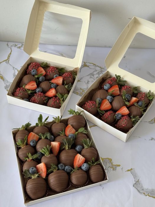 клубника в шоколаде