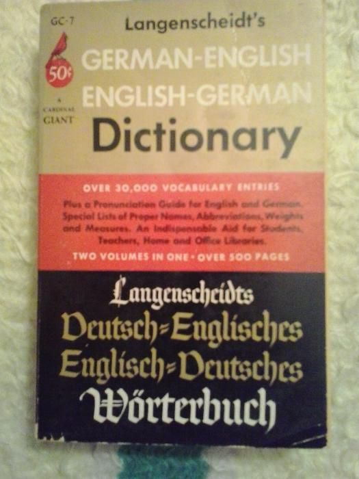 Langenscheidt's German - English / English - German Dictionary