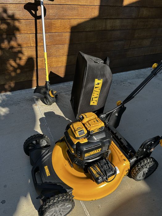 Акумулаторна косачка и тример-De Walt