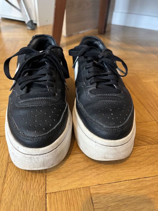 Кожени обувки Nike court vision alta