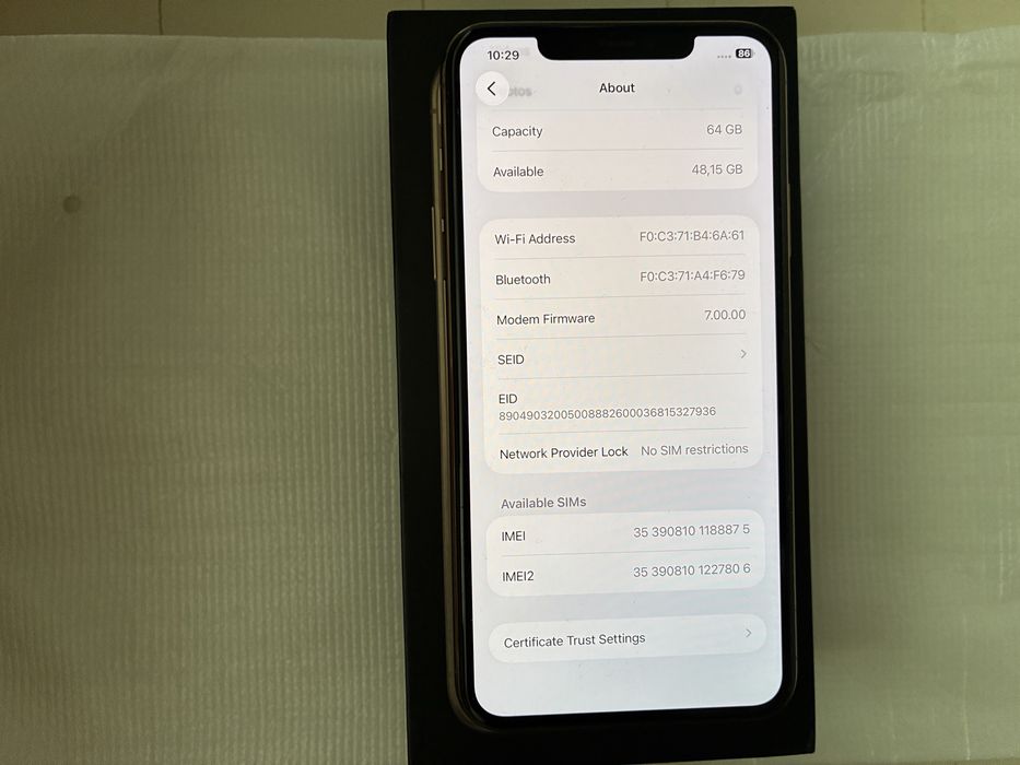 IPhone 11 Pro Max 64 gb Gold