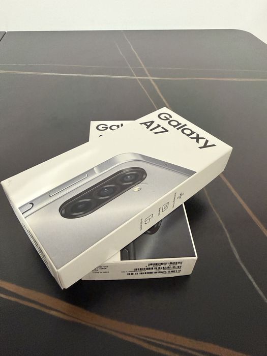 Samsung A17 Noi-Silver-Black