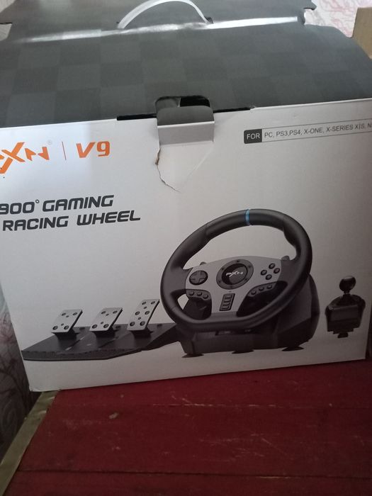 Игровой руль для приставок и ПК