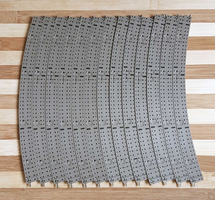 Обли релси на Fleischmann 9135 - N - DC - /R 430/ - чисто нови /Piko/