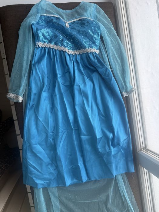 Платье Холодное сердце.