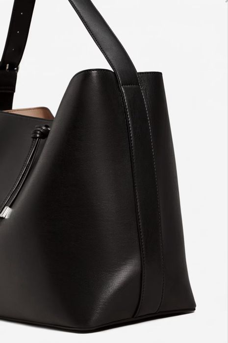 Чанта Mango” от еко кожа с вътрешен несесер