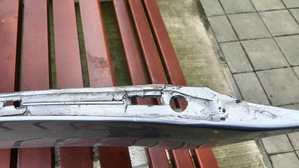 Задна Sline броня  Ауди А6 4Ф седан 2009 - 2011 фейслифт